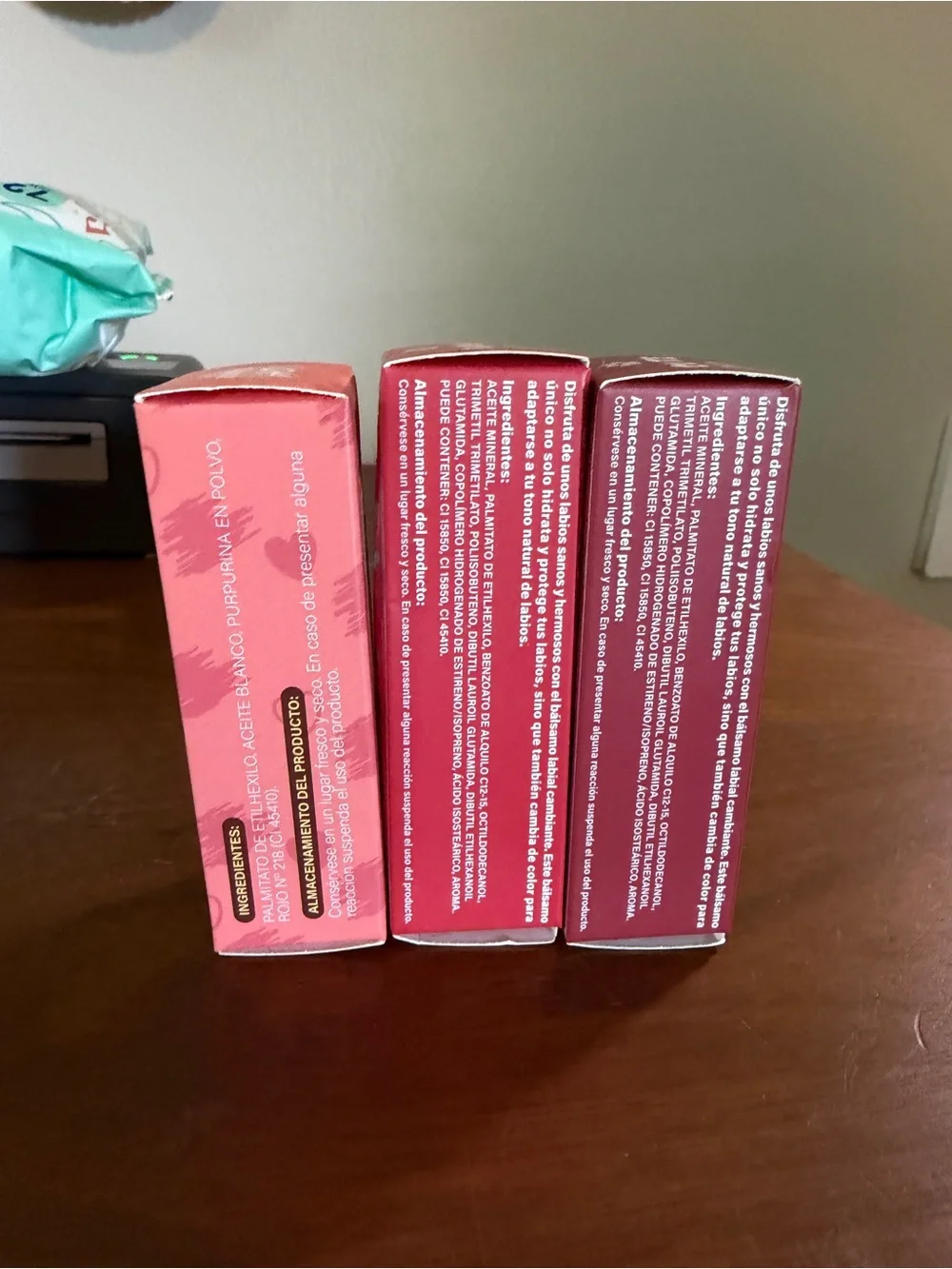ULTRAMO Claw Jelly Color-Shifting Lip Balm - Pink/Coral set of 3 shades